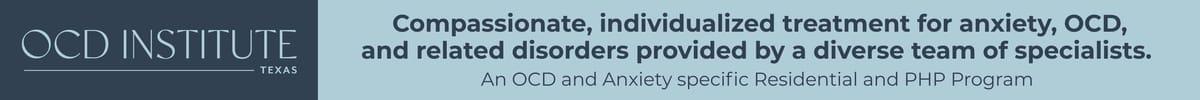 OCD Institute of Texas Ad